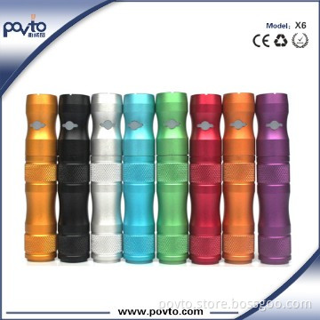 X6 battery body kit electronic cigarette variable voltage for 2013